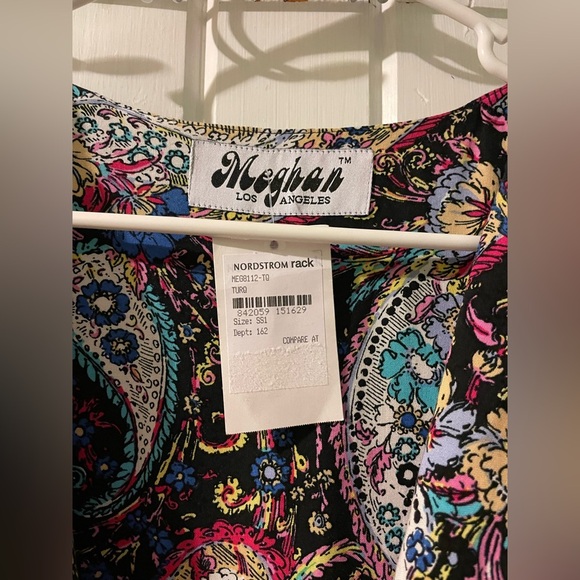 Meghan Los Angeles kimono style dress-small NWT - Picture 3 of 10